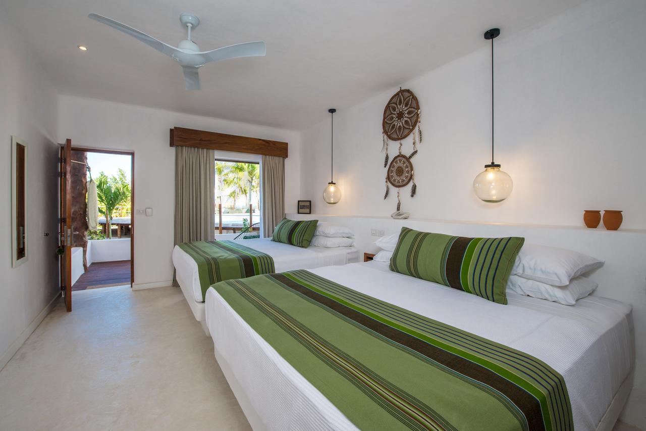 Villas Hm Palapas Del Mar Isla Holbox Kültér fotó